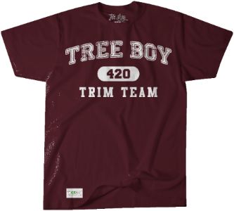 Trim Team (puff print) sold by Treeboy Clothing