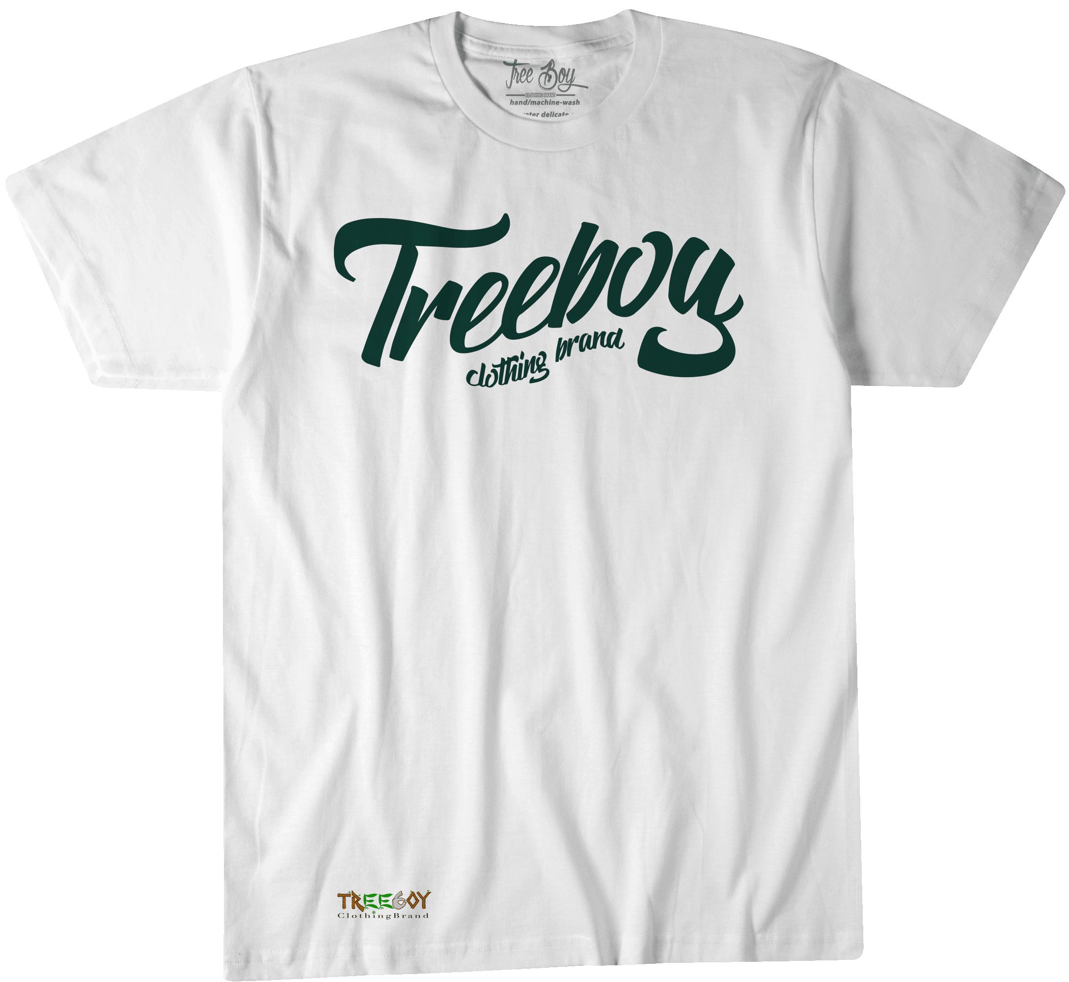 New Logo T-Shirt (White) sold by Treeboy Clothing
