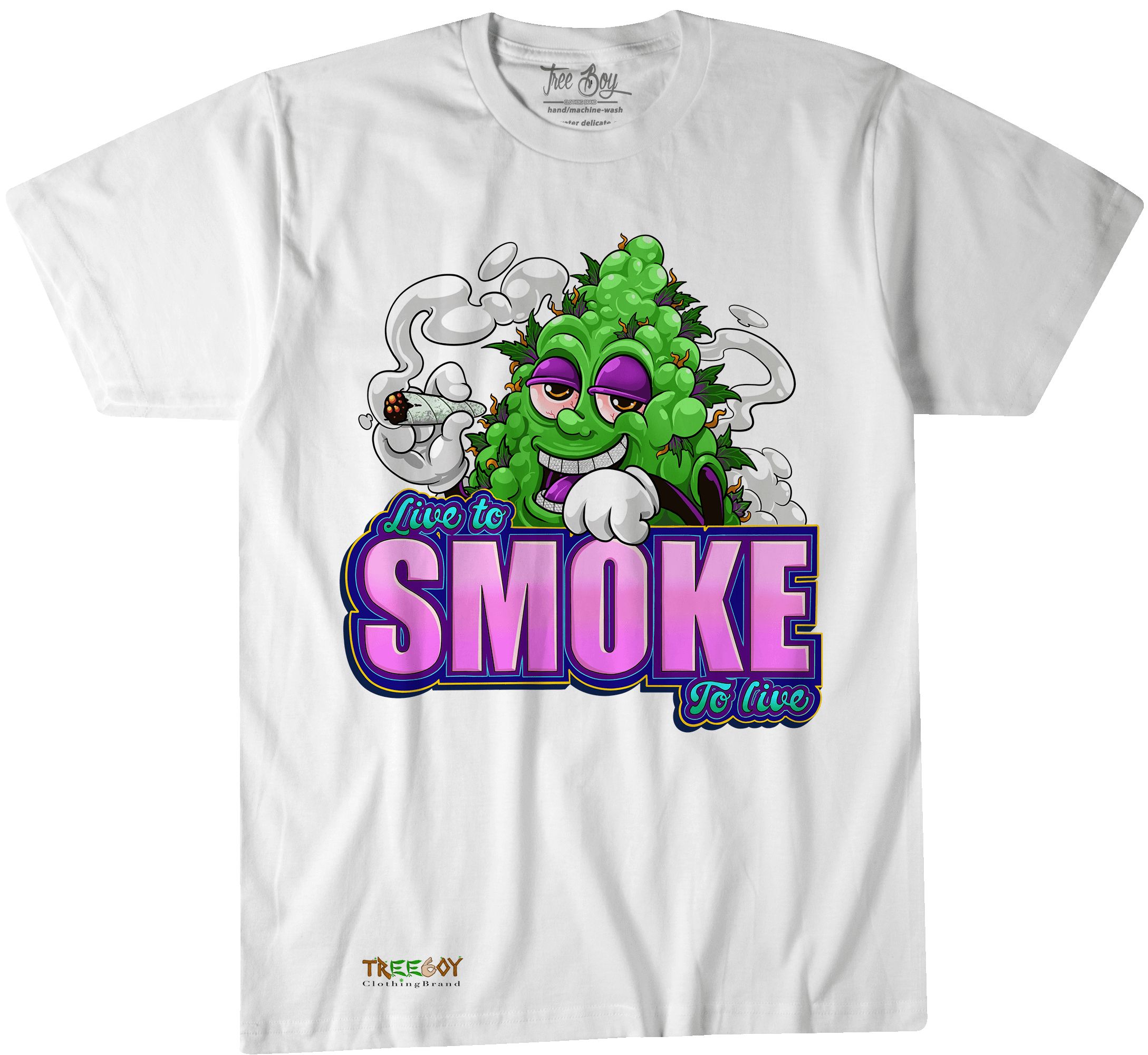Smoke To Live Live To Smoke sold by Treeboy Clothing
