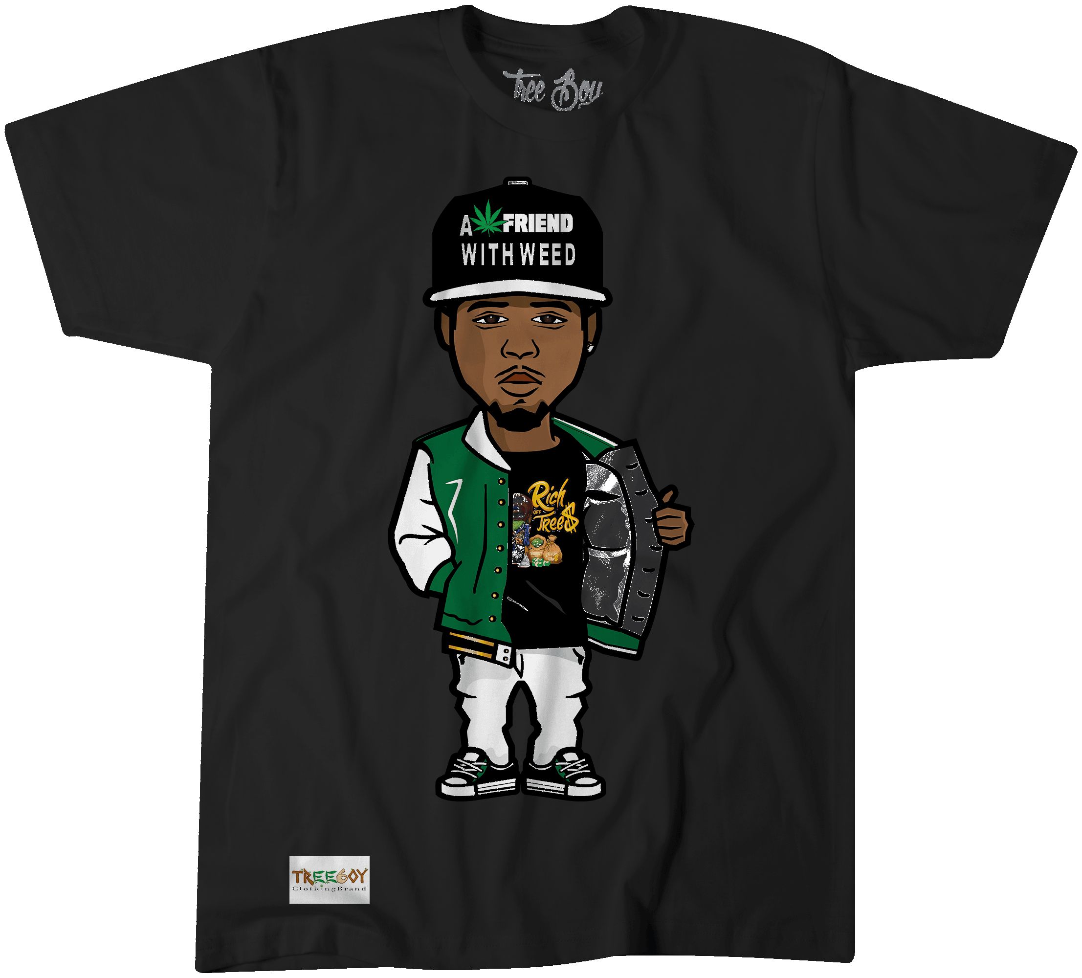 Rich Friend sold by Treeboy Clothing product image thumbnail 2