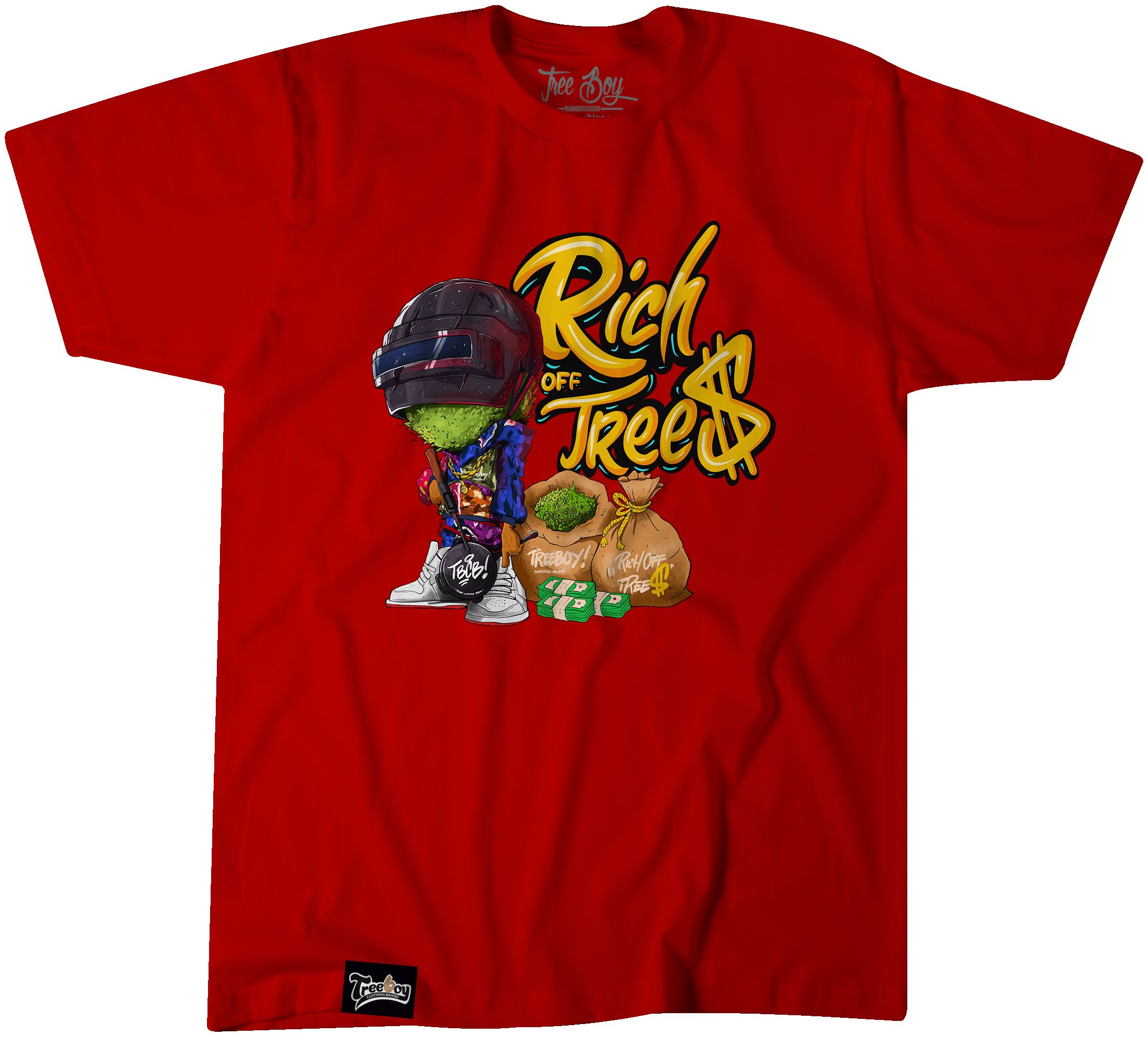 Bud Head Rich off Tree$ sold by Treeboy Clothing product image thumbnail 3