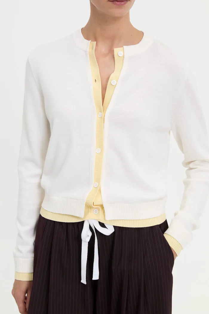Roy Cardigan Butter sold by Blanca product image thumbnail 5