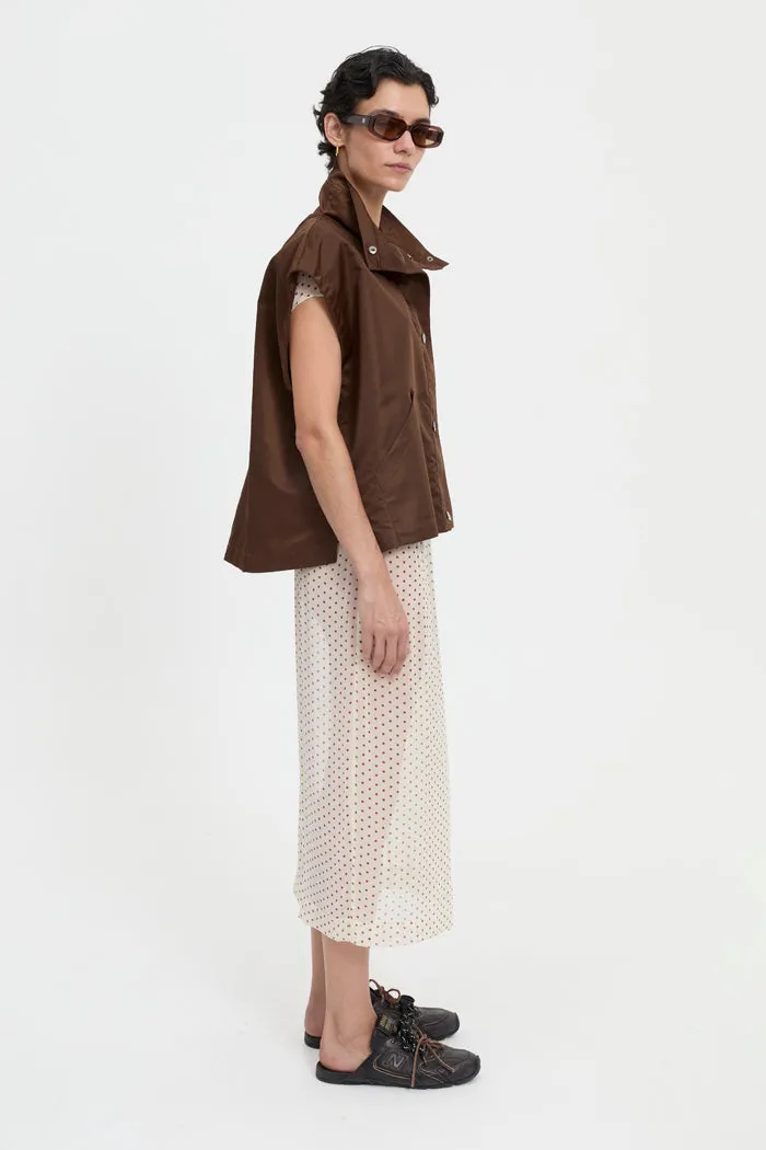 Virgo Vest Brown sold by Blanca product image thumbnail 4