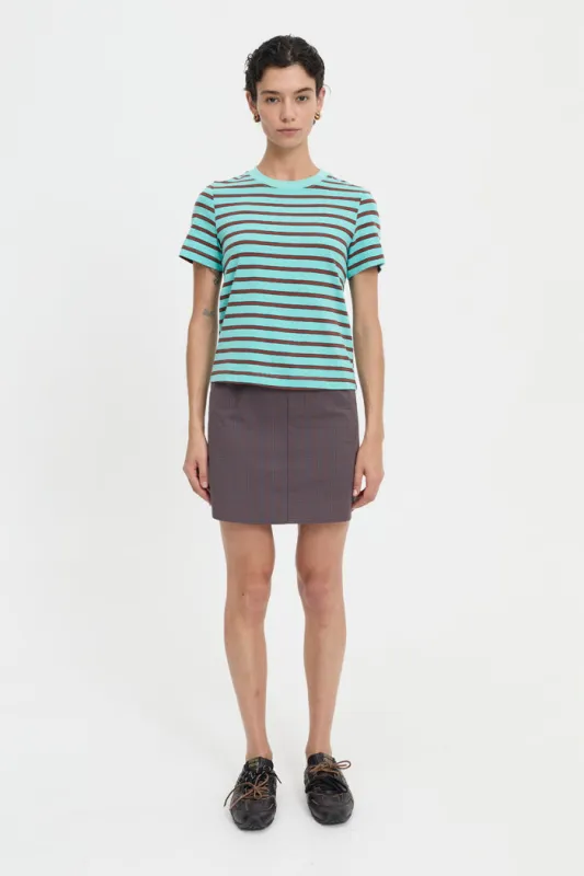 Suki Tee Turquoise made by Blanca