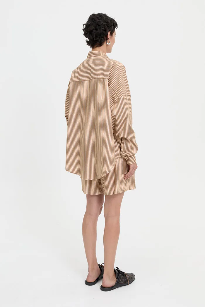 Nate Shirt Brown sold by Blanca product image thumbnail 5