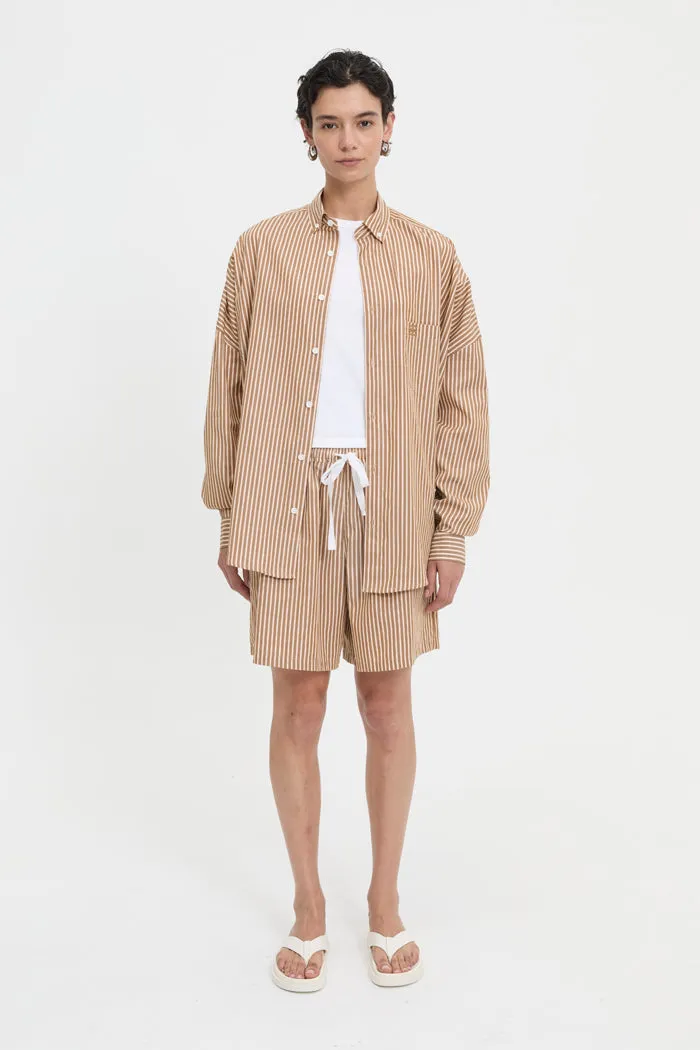 Nate Shirt Brown sold by Blanca product image thumbnail 2