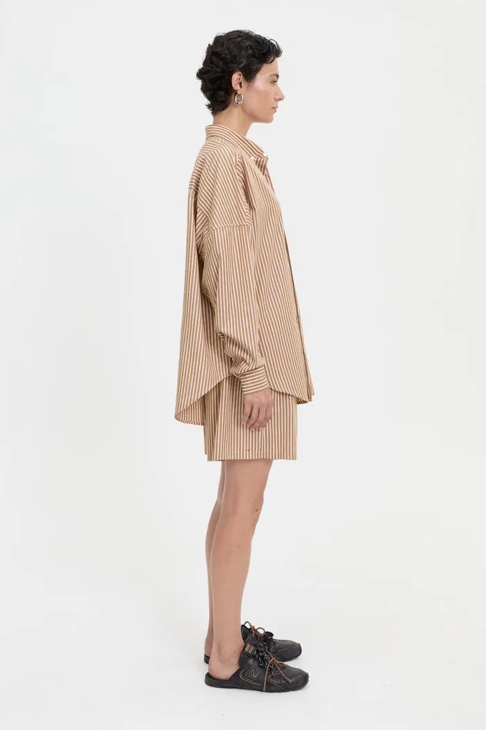 Nate Shirt Brown sold by Blanca product image thumbnail 4