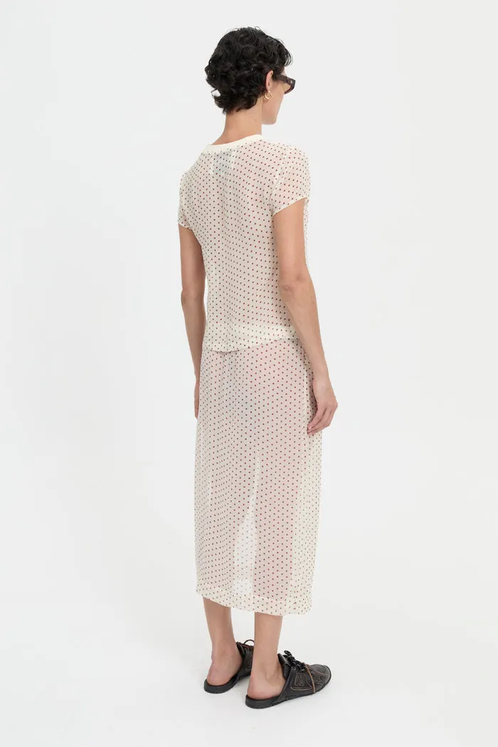 Orla Tee Cream sold by Blanca product image thumbnail 5