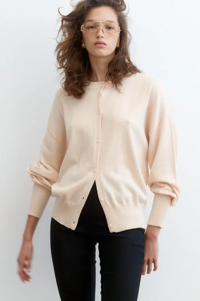 Francine Cardigan Cream sold by Blanca product image thumbnail 4