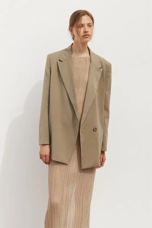 Marina Blazer Beige made by Blanca