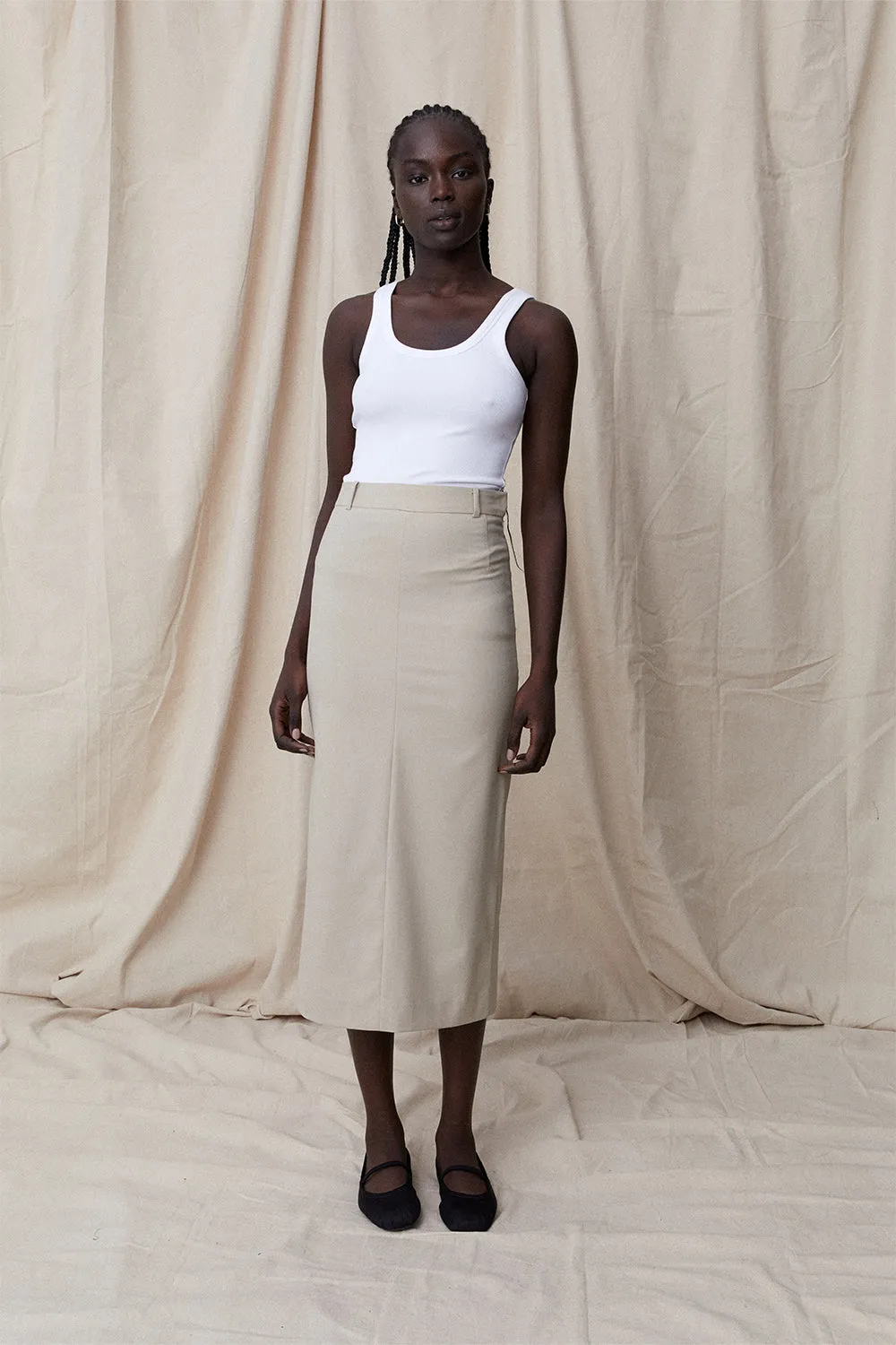 Antonia Tank White sold by Blanca product image thumbnail 4
