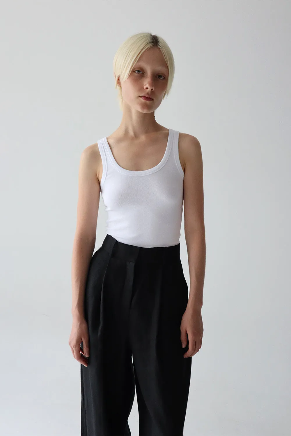 Antonia Tank White sold by Blanca