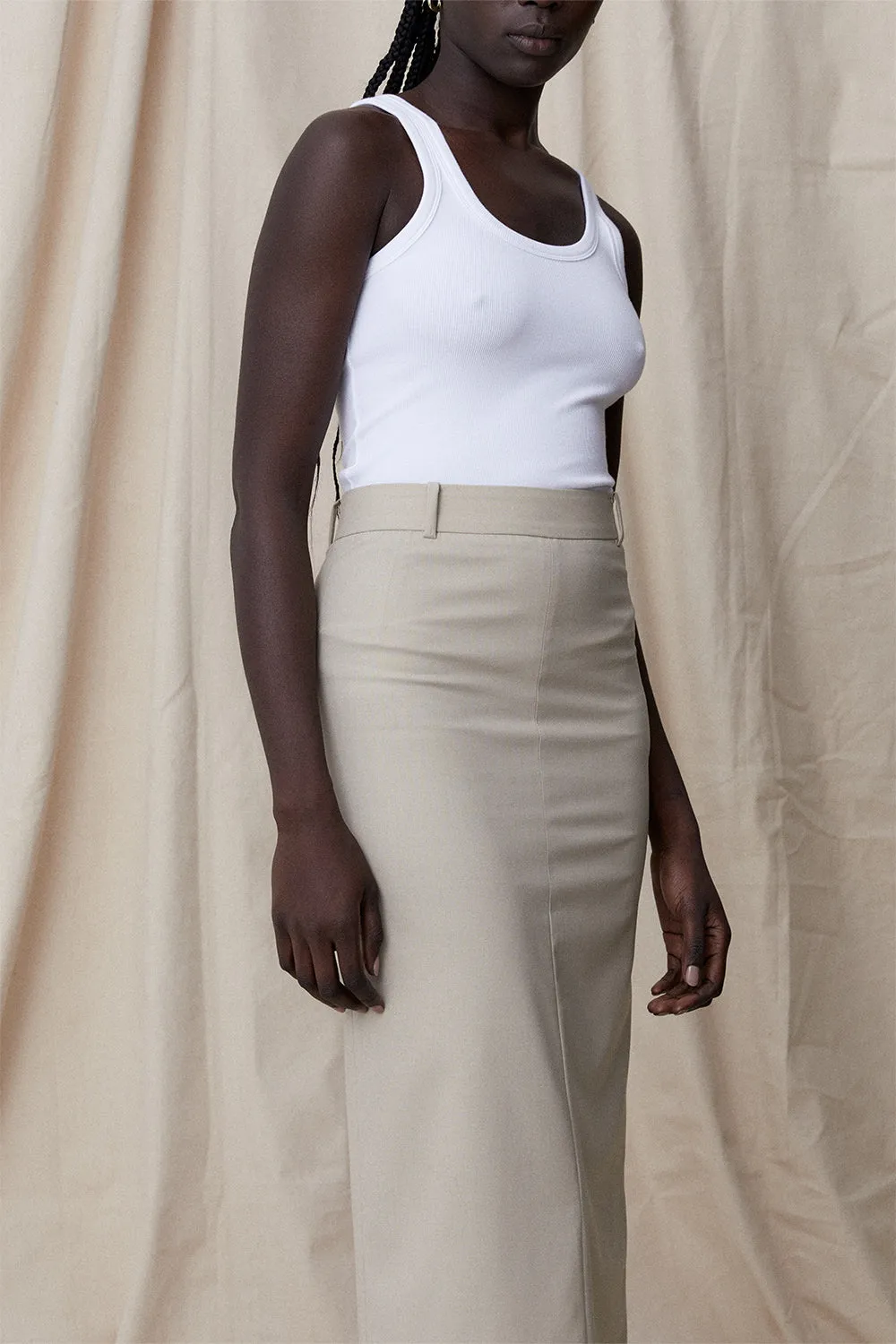 Antonia Tank White sold by Blanca product image thumbnail 5