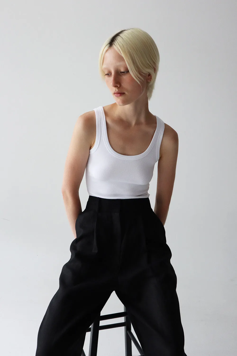 Antonia Tank White sold by Blanca product image thumbnail 2