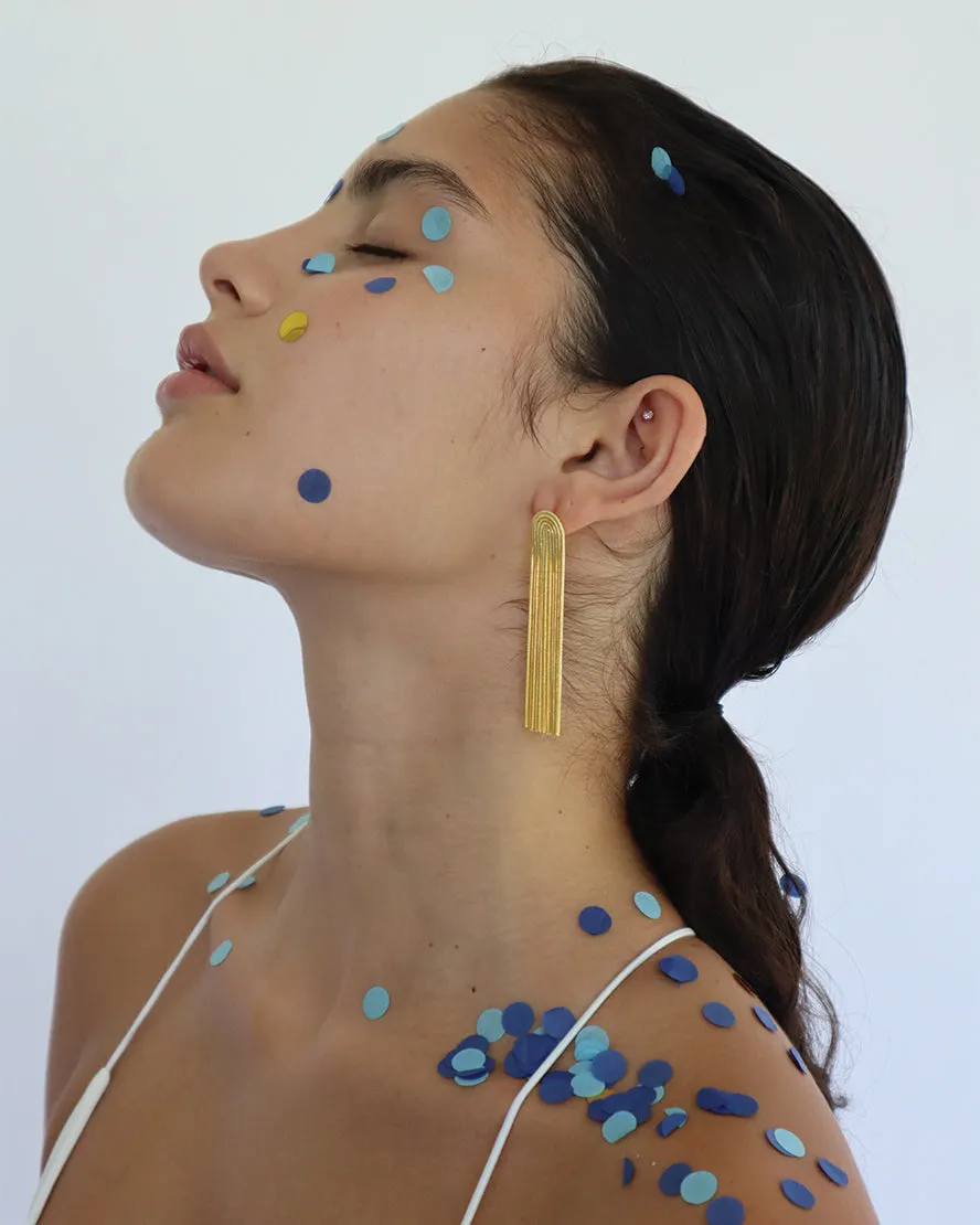 Priya Earrings in Gold sold by Blanca product image thumbnail 2