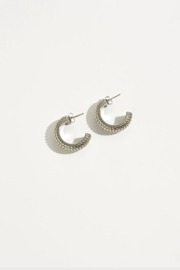 Sylwen Earrings Silver sold by Blanca