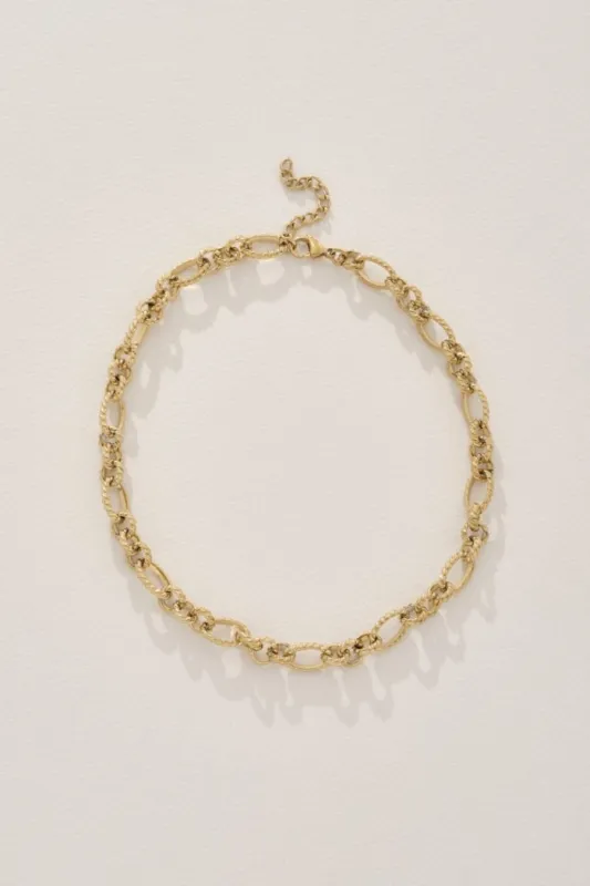Zion Necklace in Gold made by Blanca