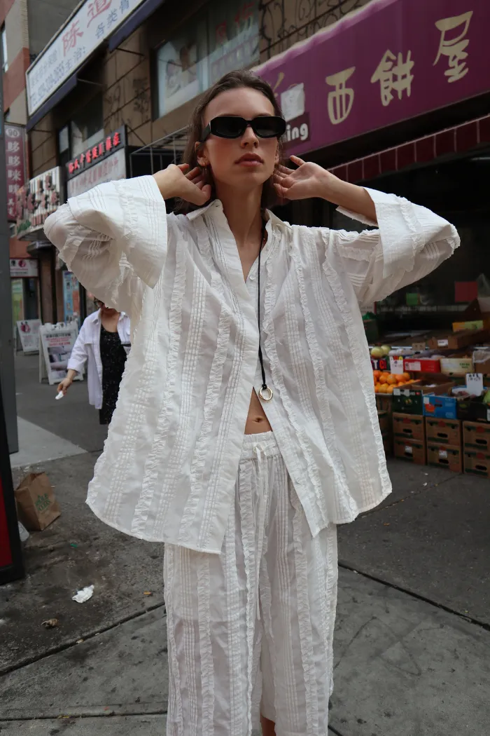 Cadence Shirt White sold by Blanca product image thumbnail 2