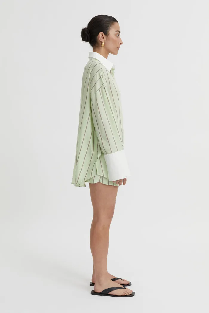 Opal Shirt Pistachio sold by Blanca product image thumbnail 3