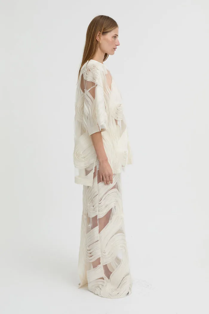 Delmare Skirt Ivory sold by Blanca product image thumbnail 4