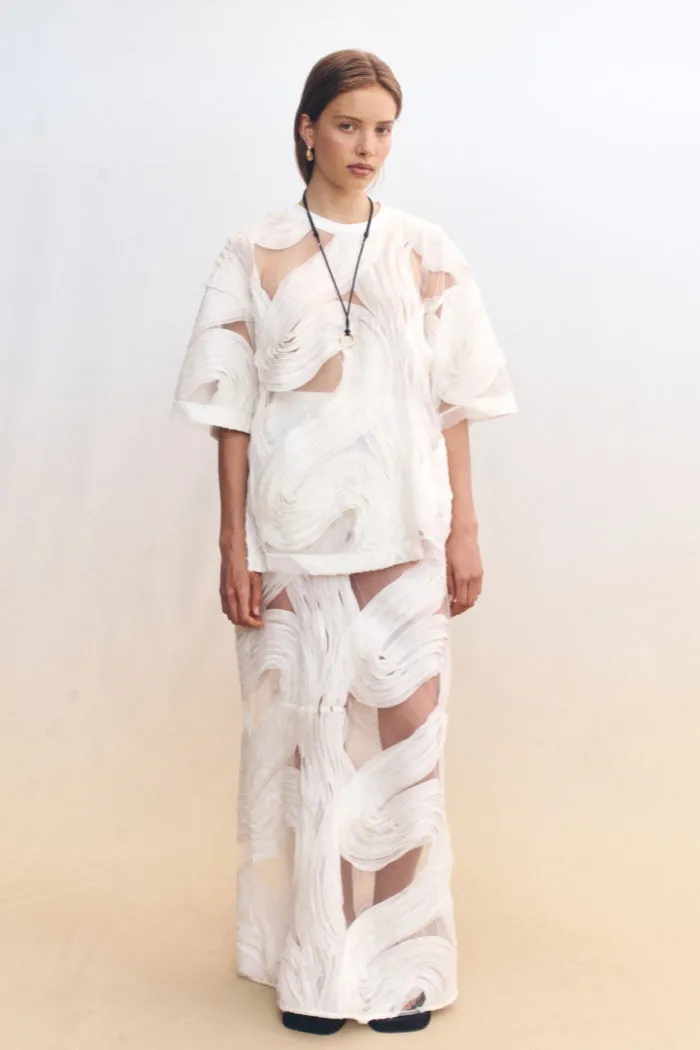 Delmare Skirt Ivory sold by Blanca product image thumbnail 2
