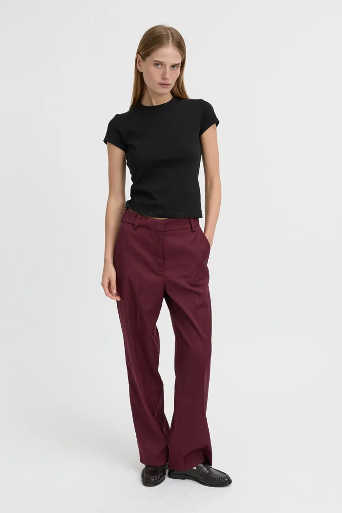 Blythe Trousers Burgundy sold by Blanca product image thumbnail 4