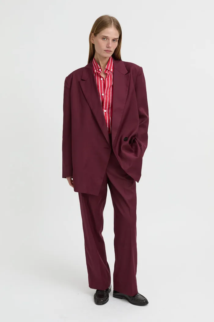 Blythe Trousers Burgundy sold by Blanca product image thumbnail 2