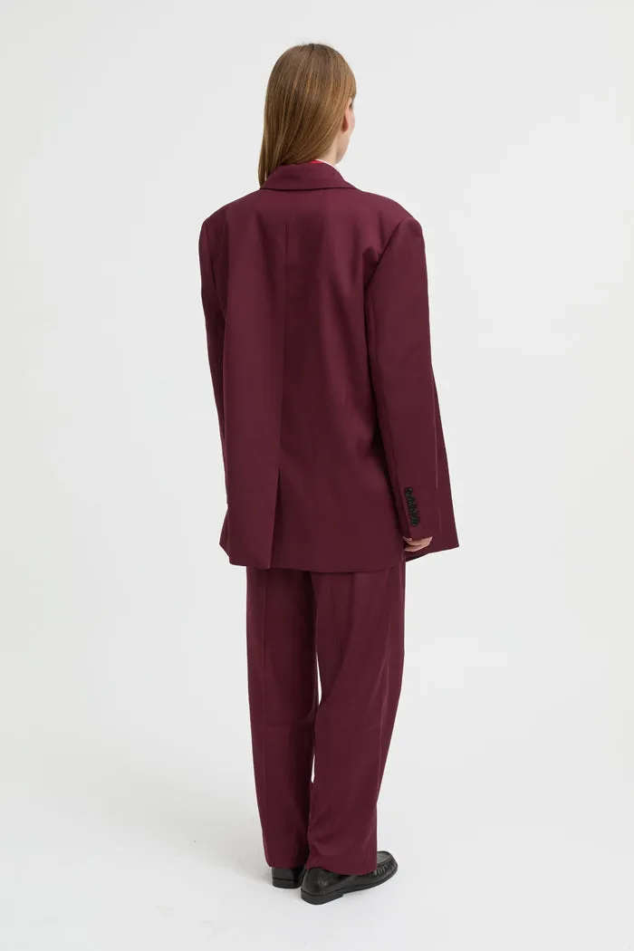Blythe Trousers Burgundy sold by Blanca product image thumbnail 3
