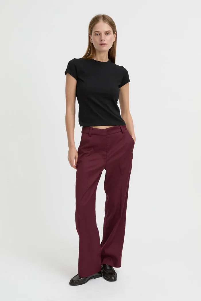 Blythe Trousers Burgundy sold by Blanca product image thumbnail 5