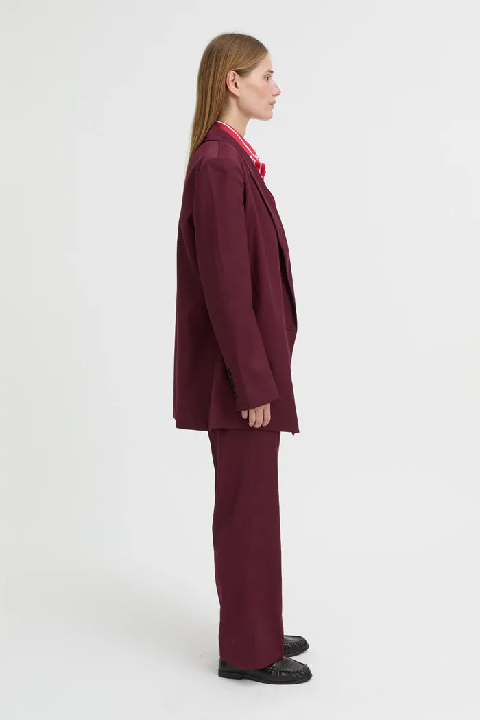 Lazara Blazer Burgundy sold by Blanca product image thumbnail 3