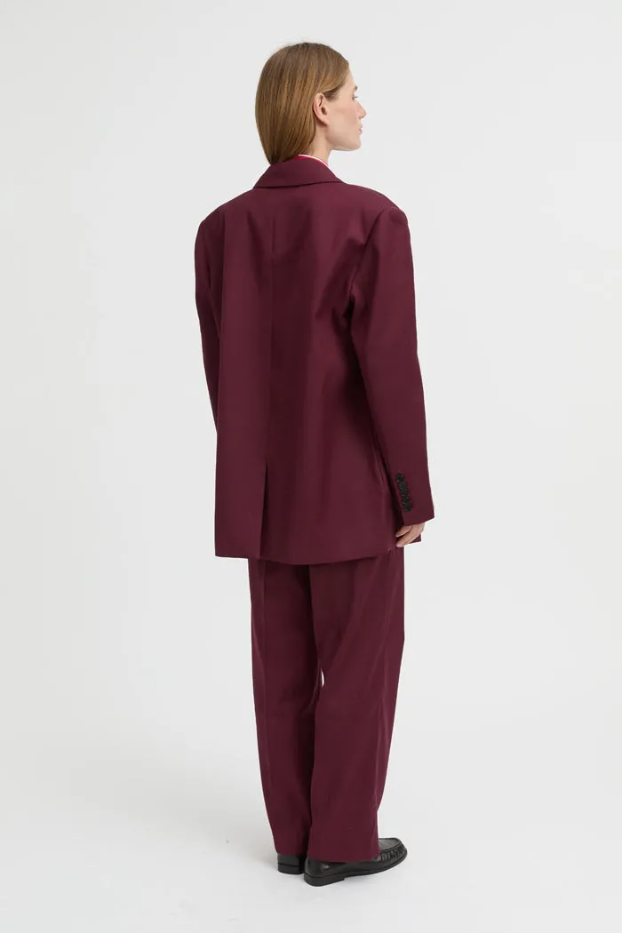 Lazara Blazer Burgundy sold by Blanca product image thumbnail 4