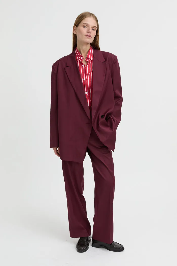 Lazara Blazer Burgundy sold by Blanca product image thumbnail 5