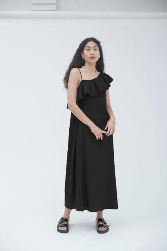 Gaia Dress Black made by Blanca