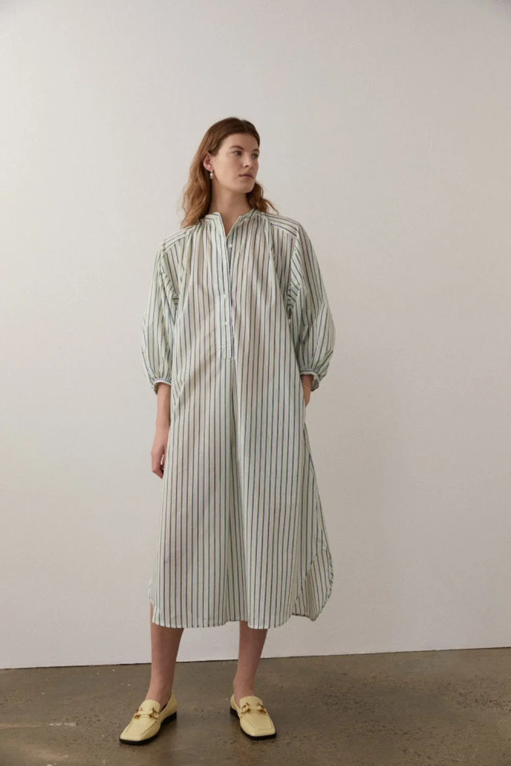 Ruby Dress Blue/Green sold by Blanca