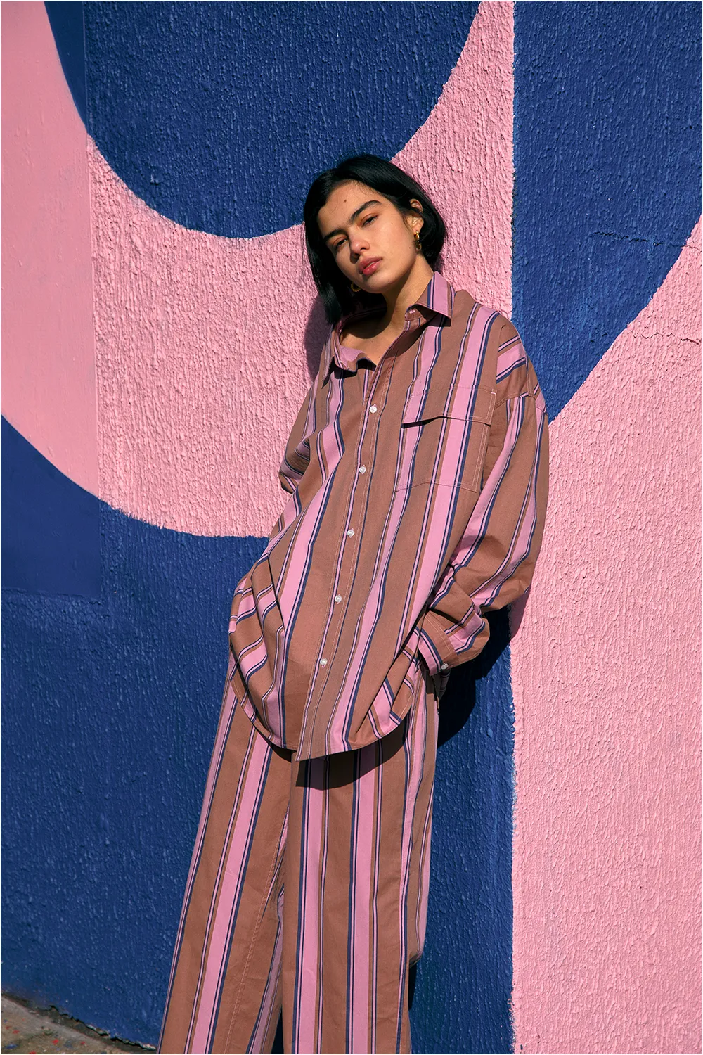 Rowan Shirt Pink sold by Blanca