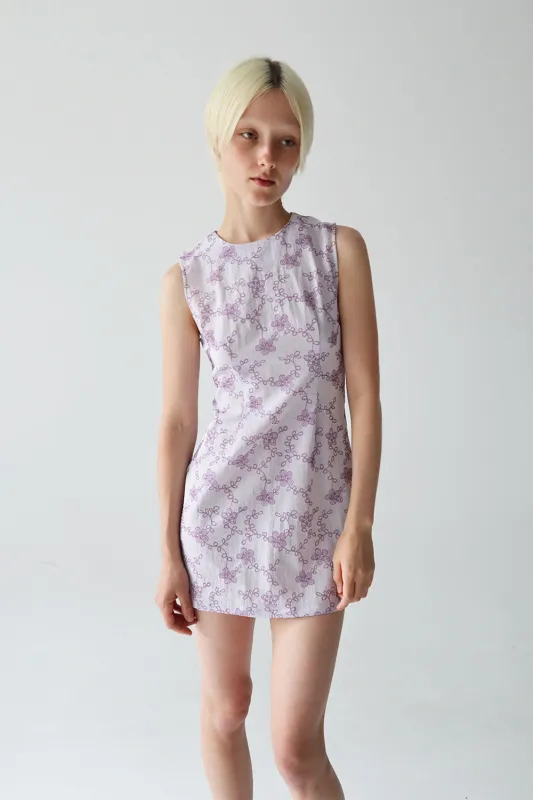Rosana Dress Lilac made by Blanca