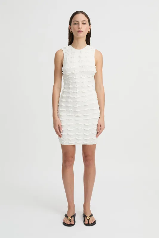 Bonnie Dress White made by Blanca