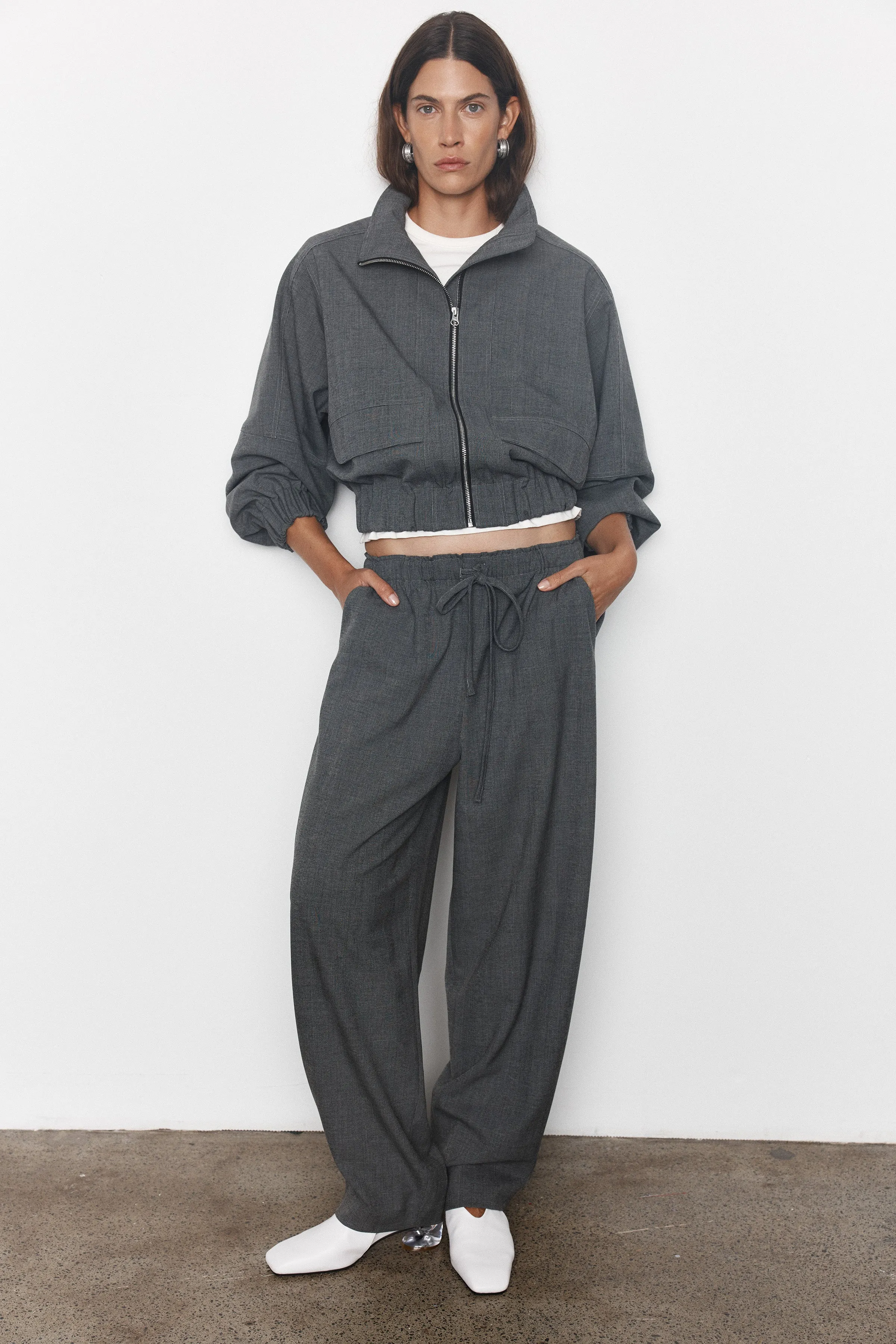 Sid Trousers Charcoal sold by Blanca product image thumbnail 2