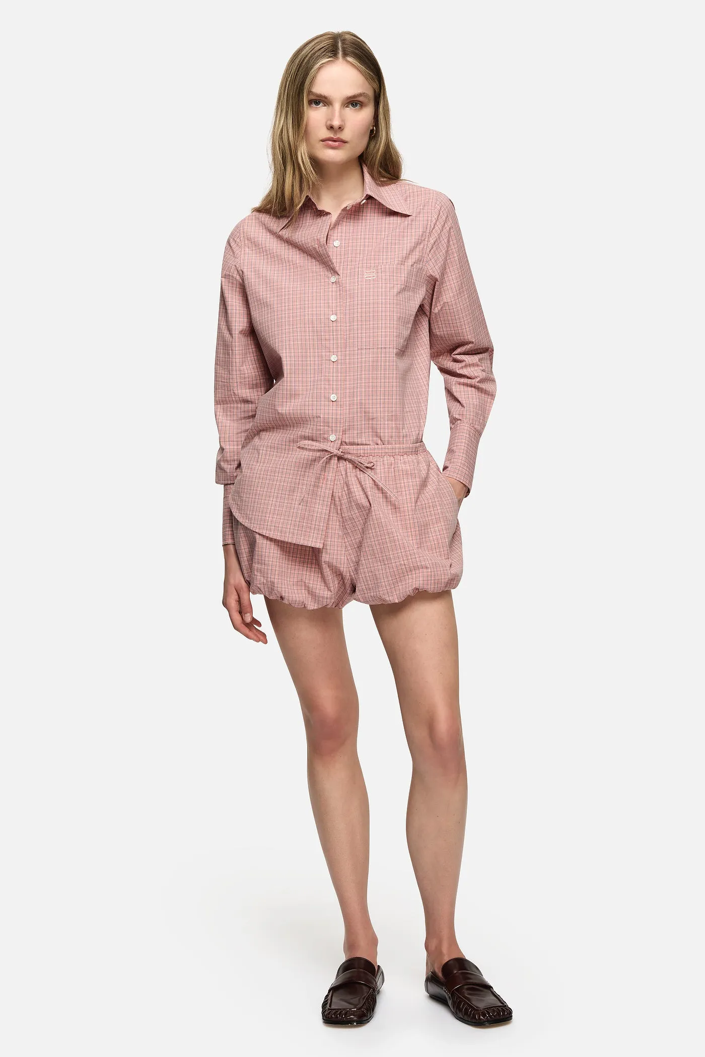 Isley Shorts Pink sold by Blanca