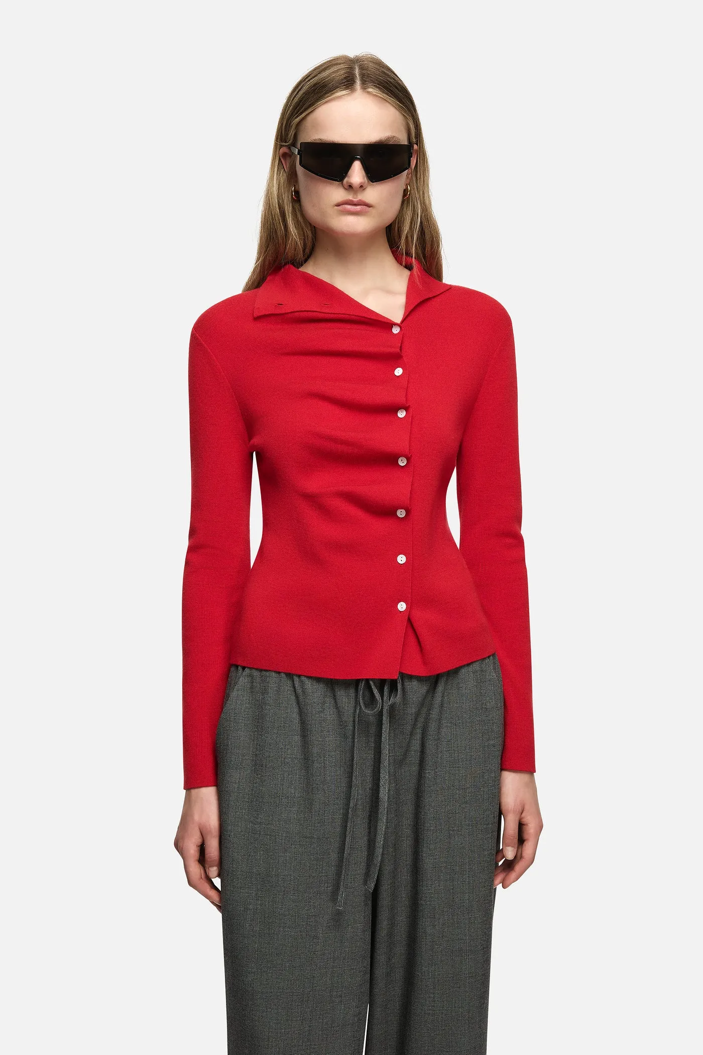 Ellidy Cardigan Red sold by Blanca product image thumbnail 4
