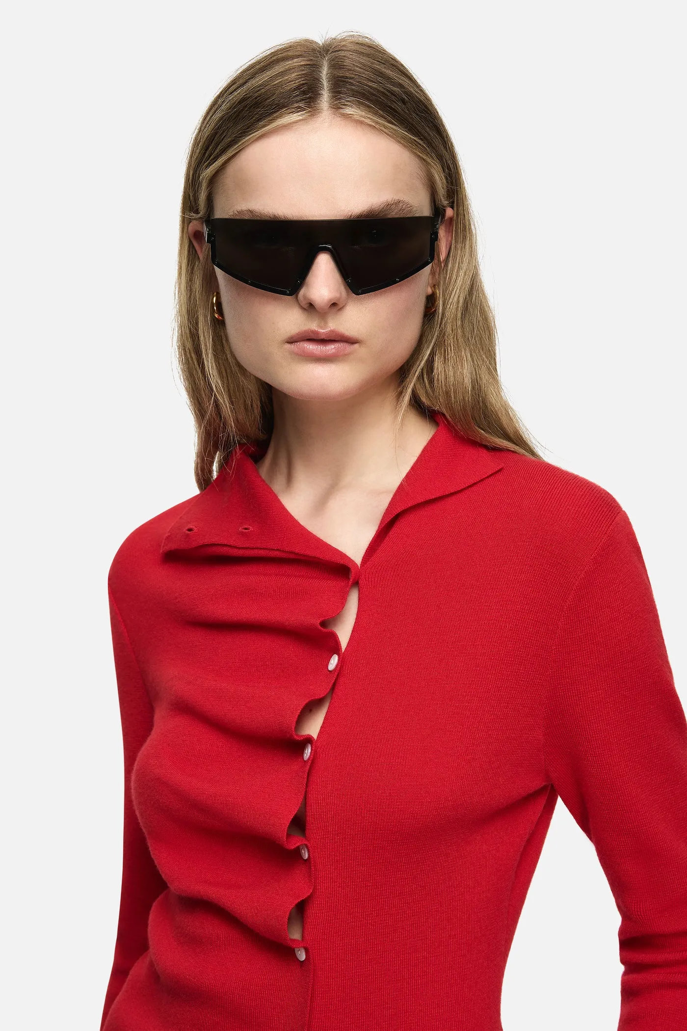 Ellidy Cardigan Red sold by Blanca product image thumbnail 5
