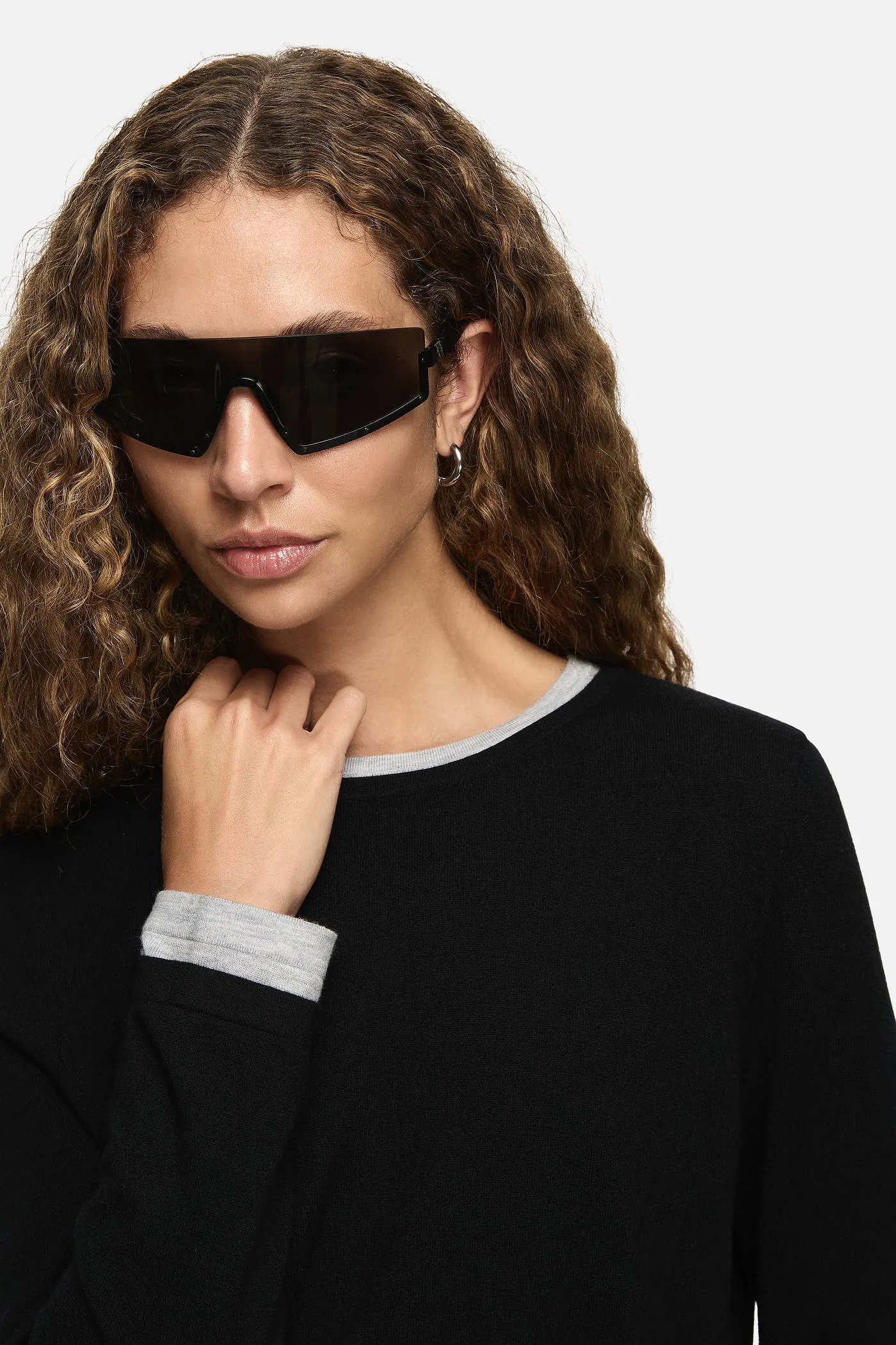Amber Layered Sweater Black sold by Blanca product image thumbnail 5