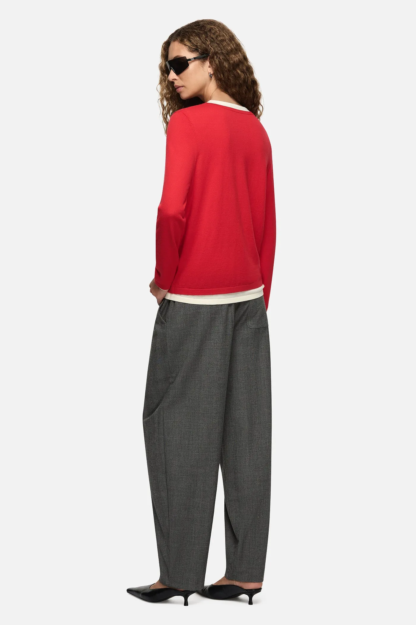 Amber Layered Sweater Red sold by Blanca product image thumbnail 3