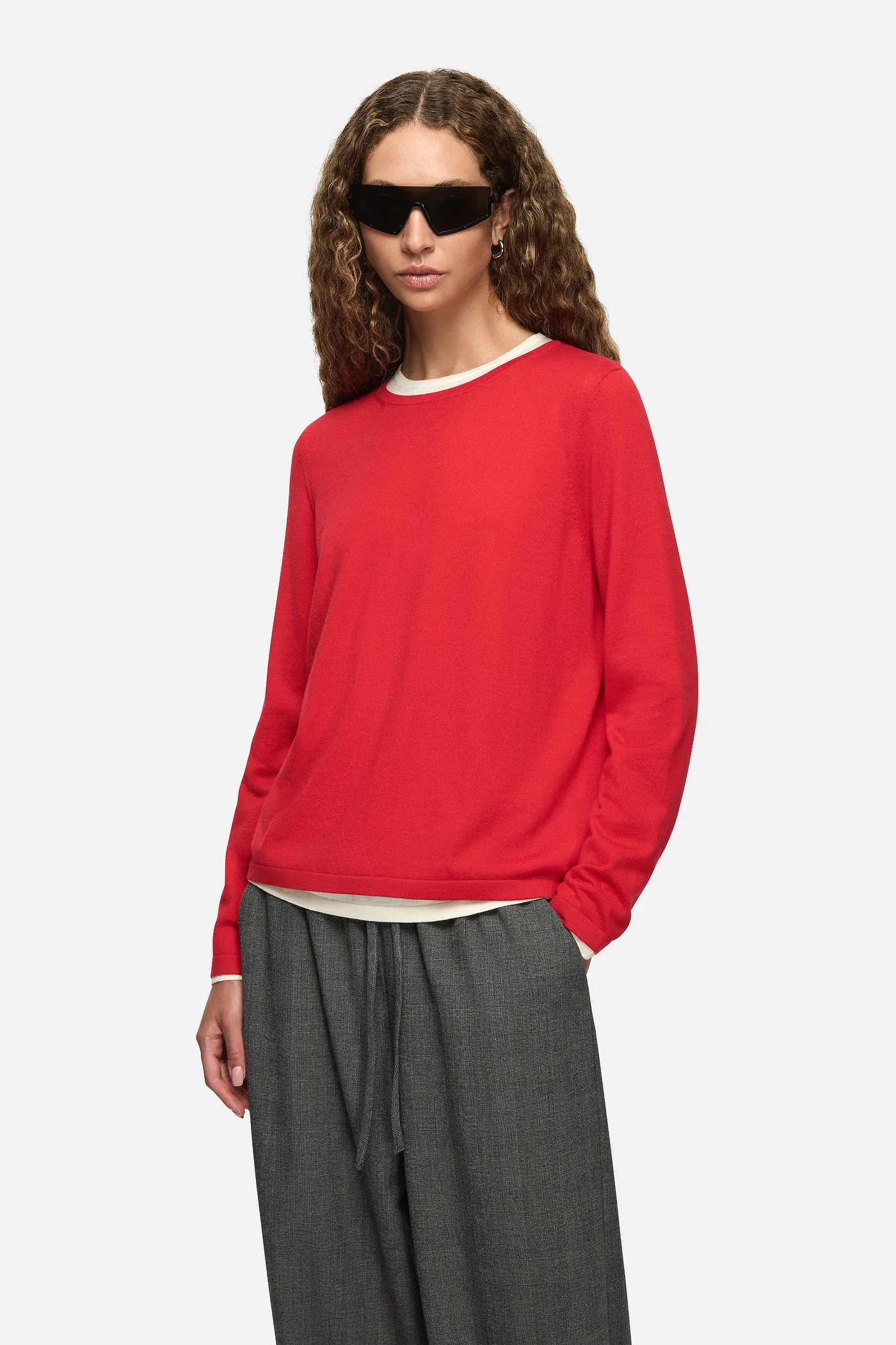 Amber Layered Sweater Red sold by Blanca product image thumbnail 5