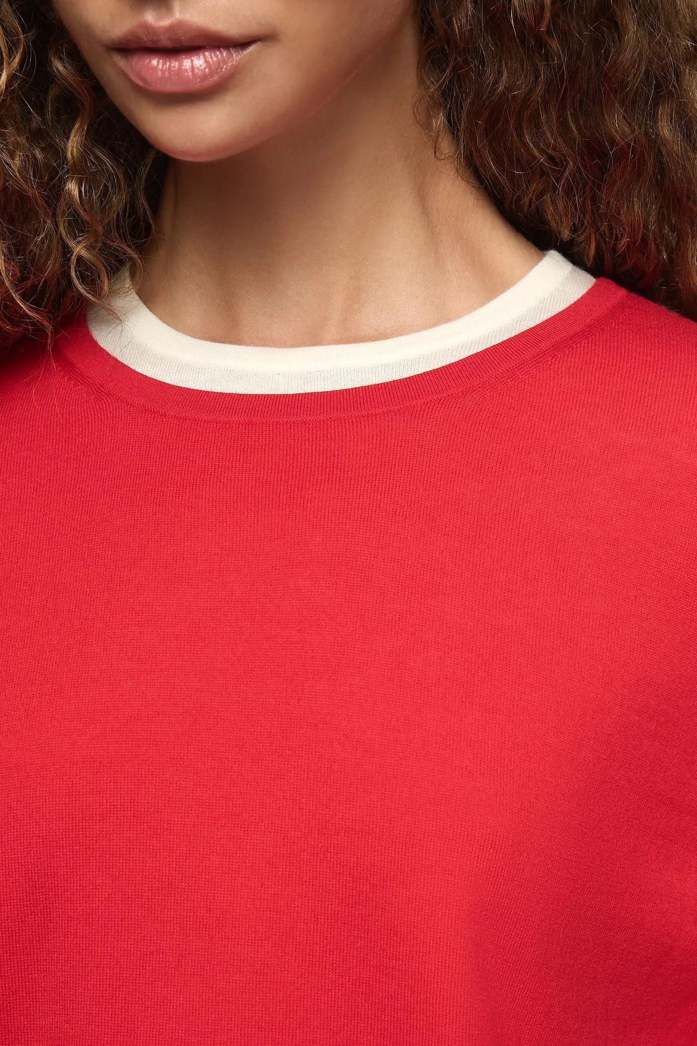 Amber Layered Sweater Red sold by Blanca product image thumbnail 4