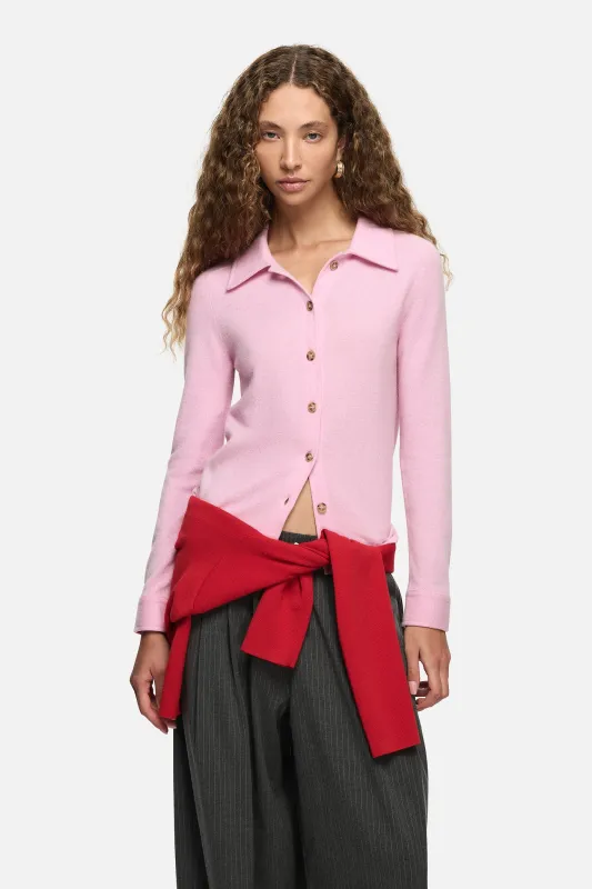 Rumi Cardigan Pink made by Blanca