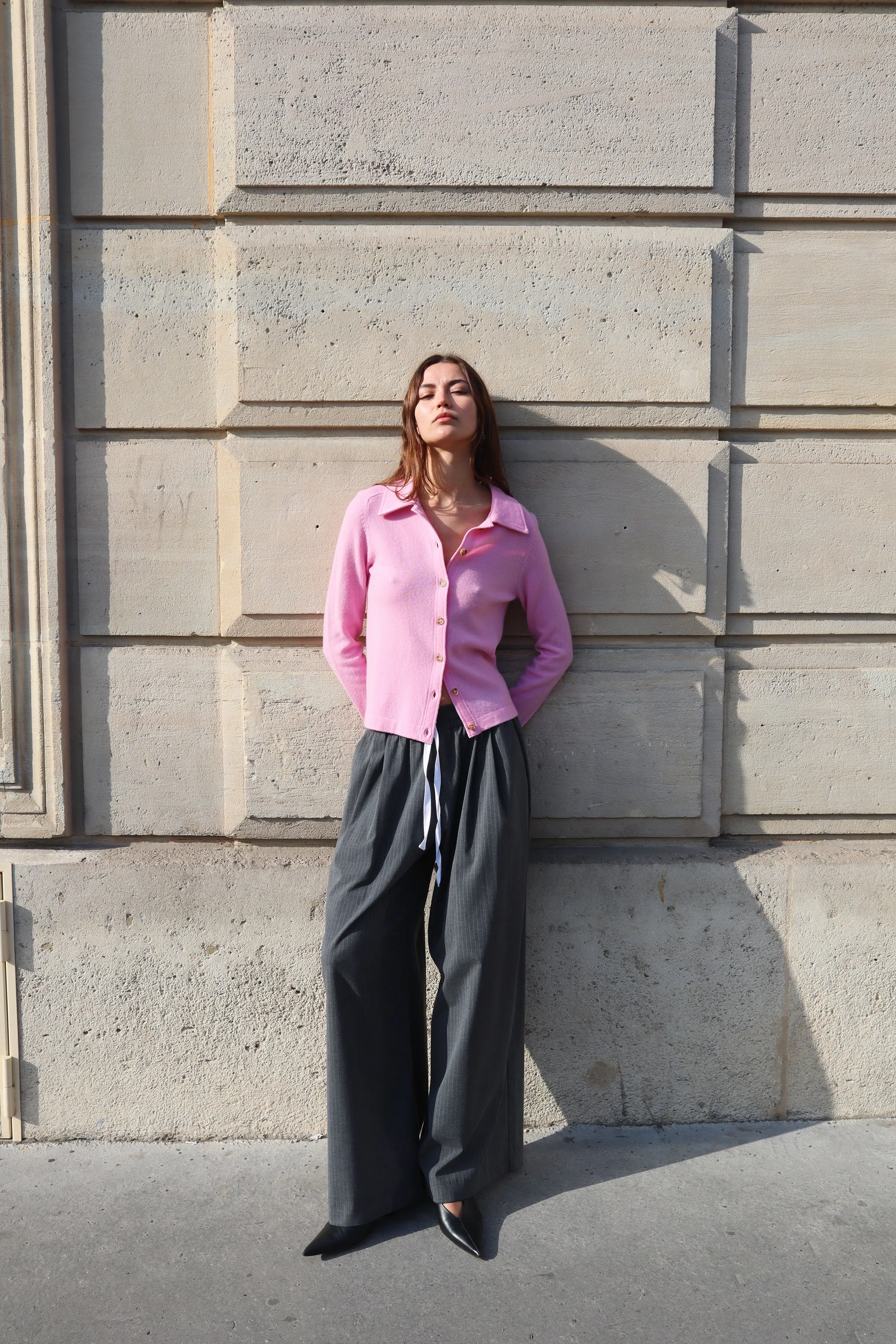 Mavis Trousers Charcoal sold by Blanca product image thumbnail 2