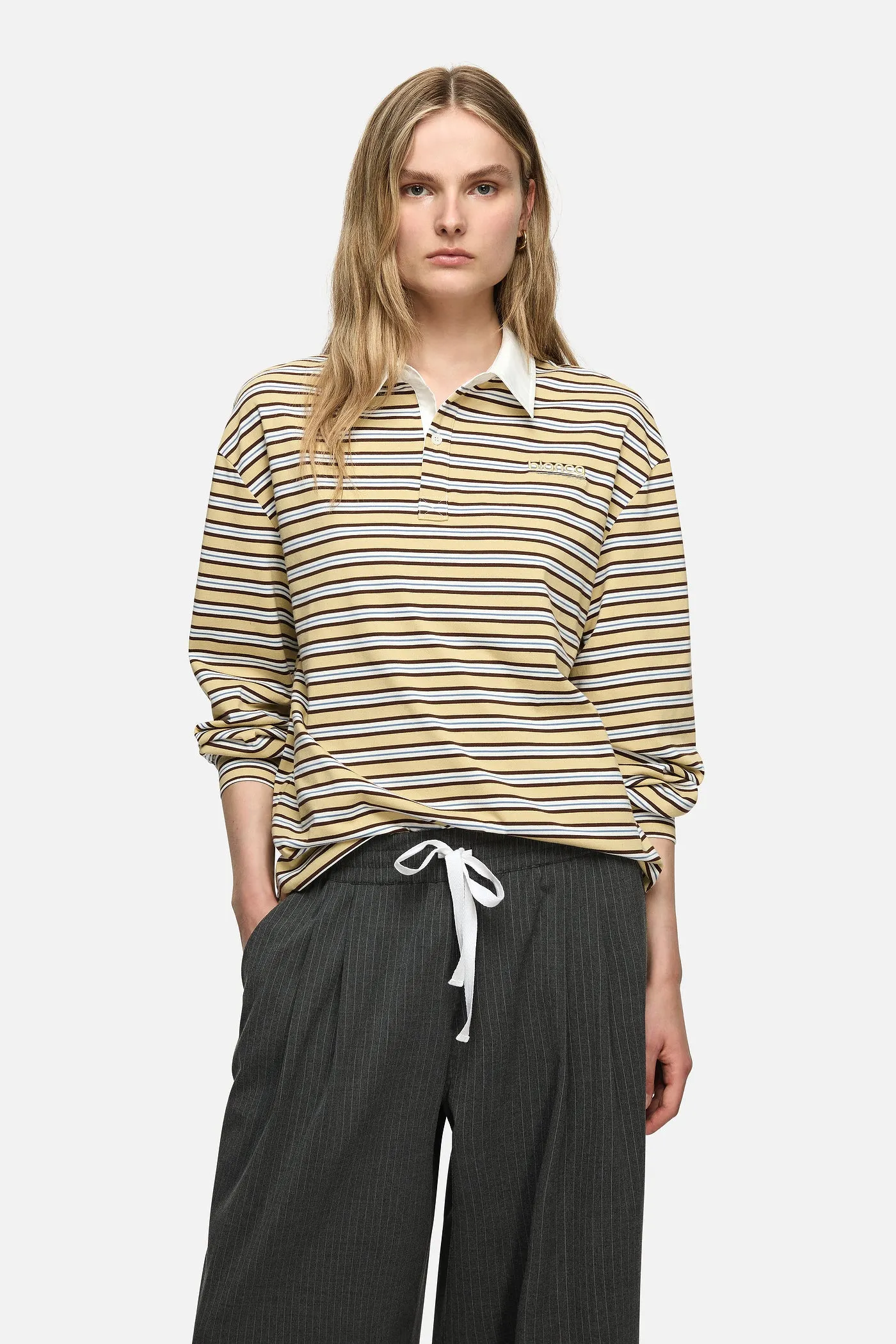 Ellie Polo Cream sold by Blanca product image thumbnail 4