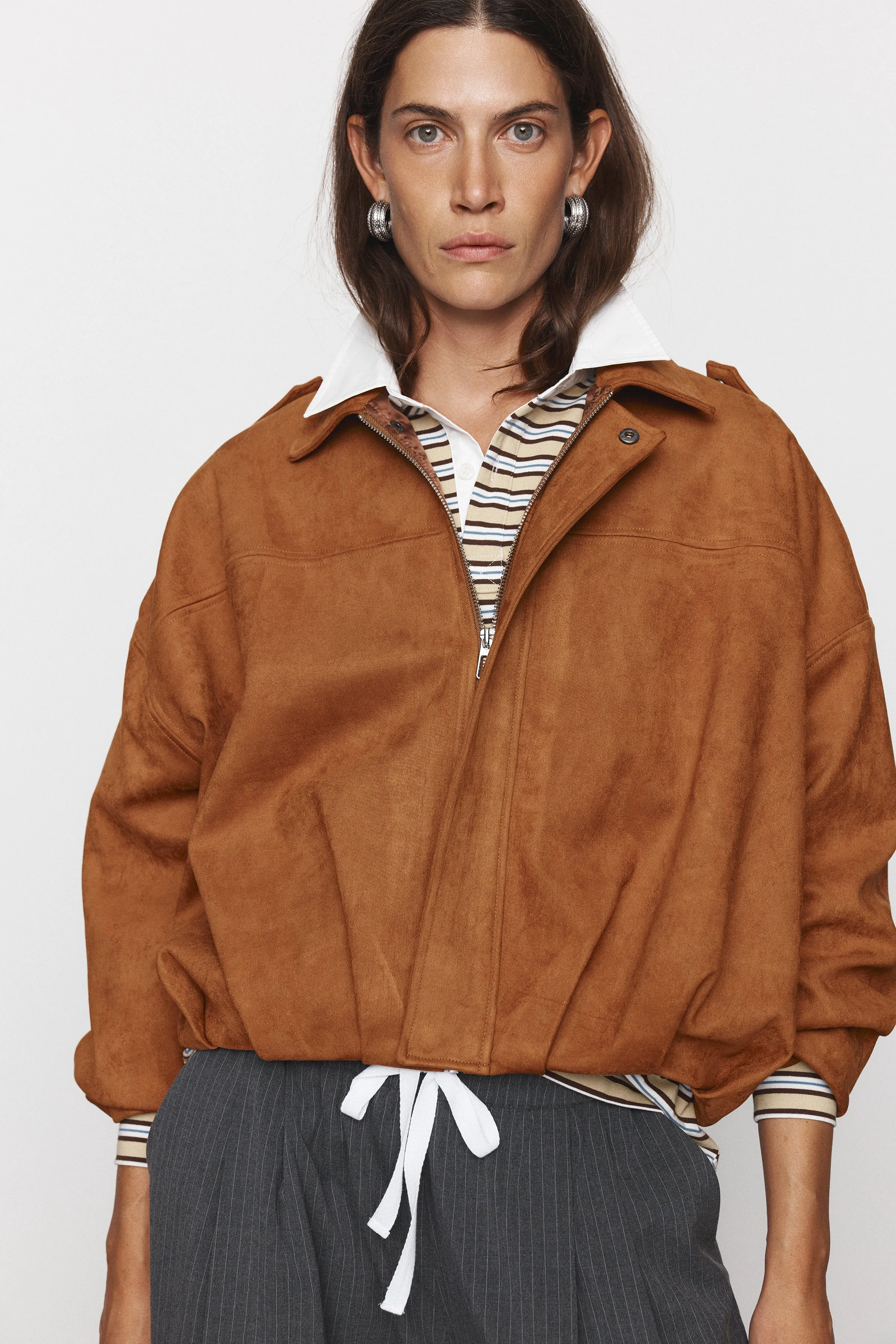 Rita Bomber Tan sold by Blanca product image thumbnail 2