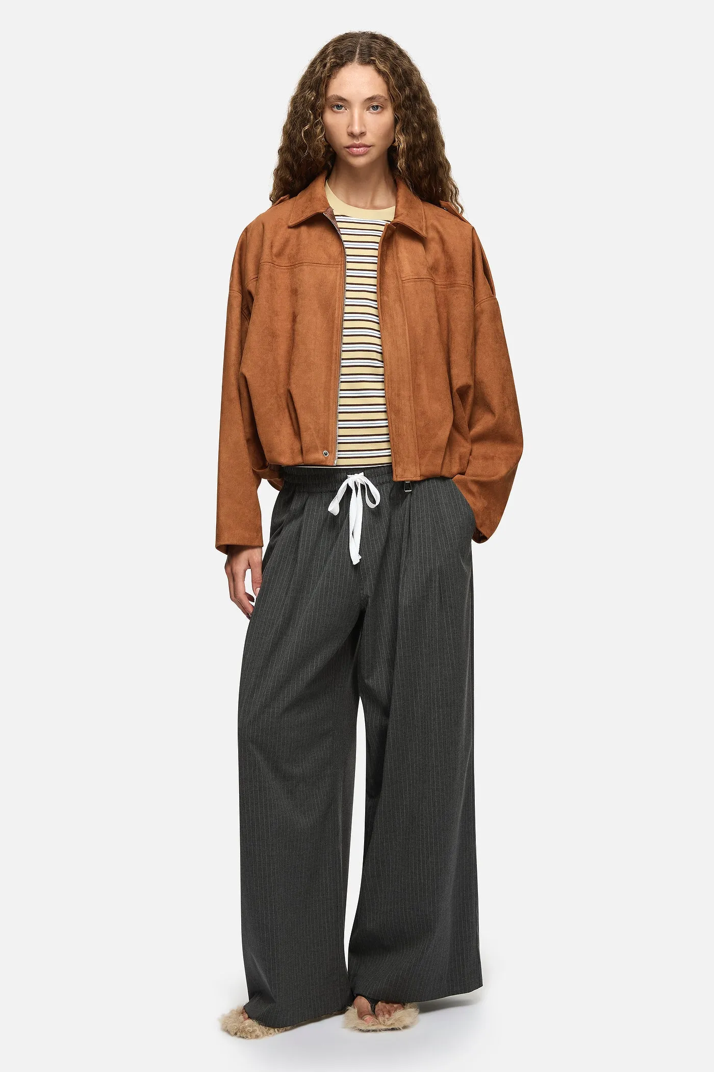 Rita Bomber Tan sold by Blanca product image thumbnail 3